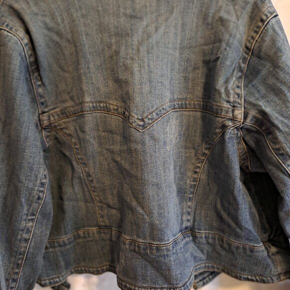 Z CAVARICCI JEAN JACKET SZ 14 - Picture 3 of 4